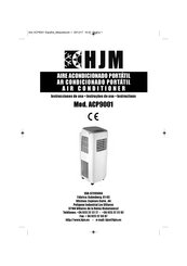 HJM ACP9001 Instrucciones De Uso