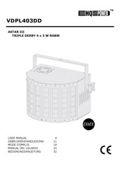 Velleman VDPL403DD Manual Del Usuario