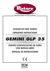 Rotary GEMINI GLP 35 Manual De Instrucciones