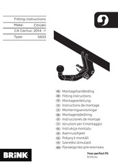 Brink 5933 Instrucciones De Montaje