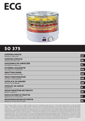 ECG SO 375 Manual De Instrucciones