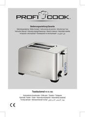 Profi Cook PC-TA 1082 Instrucciones De Servicio