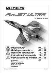 Multiplex FunJet Ultra Instrucciones De Montaje