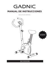 Gadnic BIC000018 Manual De Instrucciones