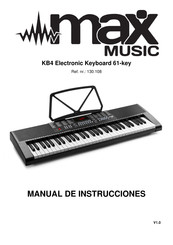 Max Music 130.108 Manual De Instrucciones