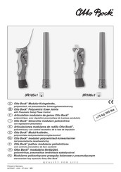 Ottobock 3R105-1 Manual De Instrucciones