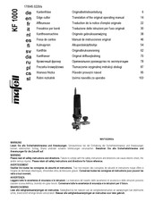 Mafell 91C520 Manual De Instrucciones Original