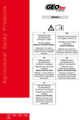 Tecomec GeoLine Geomix 4 Manual De Instrucciones