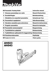 Makita AN943 Manual De Instrucciones