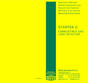 Refco STARTEK-C Manual De Instrucciones