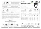 Lec VALENTINA YS VERSO Instrucciones De Montaje
