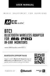 MEE AUDIO BTC1 Manual De Usuario