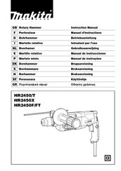 Makita HR2450X Manual De Instrucciones