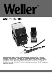 Weller WSF 81 D5 Manual De Uso