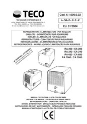TECO RA 680 Instrucciones De Uso Y De Mantenimiento