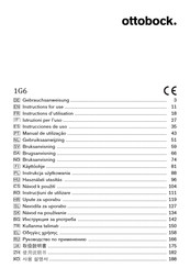 Ottobock 1G6 Instrucciones De Uso