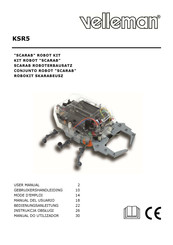 Velleman KSR5 Manual Del Usuario