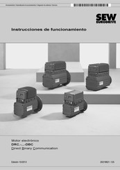 Sew Eurodrive DRC-DBC Serie Instrucciones De Funcionamiento