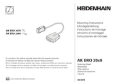 HEIDENHAIN AK ERO 2070 TTL Instrucciones De Montaje