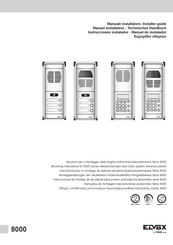 Vimar ELVOX 8092/19 Instrucciones De Montaje