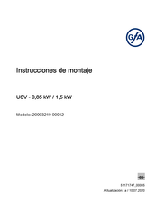 GFA ELEKTROMATEN 20003219 00012 Instrucciones De Montaje