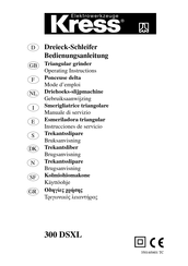 KRESS 300 DSXL Instrucciones De Servicio