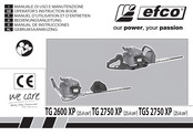 EMAK Efco TGS 2750 XP Manual De Instrucciones