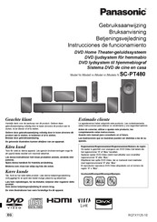 Panasonic SC-PT480 Instrucciones De Funcionamiento