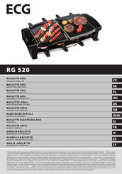 ECG RG 520 Manual De Instrucciones