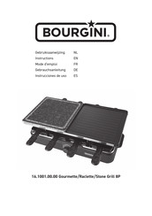 Bourgini 16.1001.00.00 Instrucciones De Uso