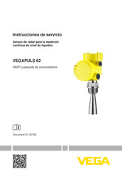 Vega VEGAPULS 62 Instrucciones De Servicio