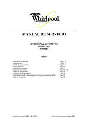 Whirlpool AWM283 Manual De Servicio