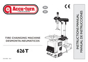 Accu turn 626 T Manual De Instrucciones