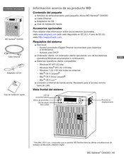 Western Digital Sentinel DX4000 Guía Rápida De Inicio