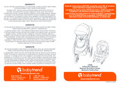 Babytrend TJ50B Manual De Instrucciones