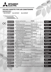 Mitsubishi Electronic MLZ-KP35VF Manual De Instrucciones