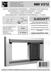 Mantion SLIDSOFT NM V312 Instrucciones De Montaje