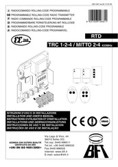BFT TRC 4 Instrucciones De Uso