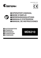 Zenoah MD6210 Manual De Instrucciones