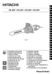 Hitachi CS 35Y Instrucciones De Manejo