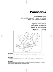 Panasonic EY3552 Manual De Instrucciones