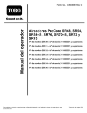 Toro ProCore SR48 Manual Del Operador