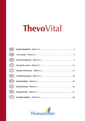 Thomashilfen ThevoVital Manual De Usuario