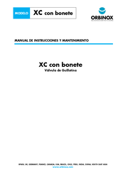 Orbinox XC con bonete Manual De Instrucciones