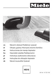 Miele HS16 Instrucciones De Manejo