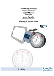 Kroeplin D1R10S Manual De Instrucciones