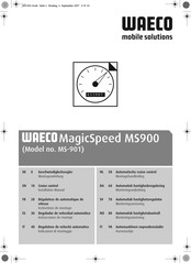 Waeco MagicSpeed MS901 Instrucciones De Montaje