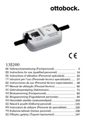 Ottobock 13E200 Instrucciones De Uso