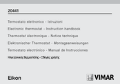 Vimar Eikon 20441 Manual De Instrucciones