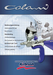 HARDER & STEENBECK Airbrush Colani Instrucciones De Servicio